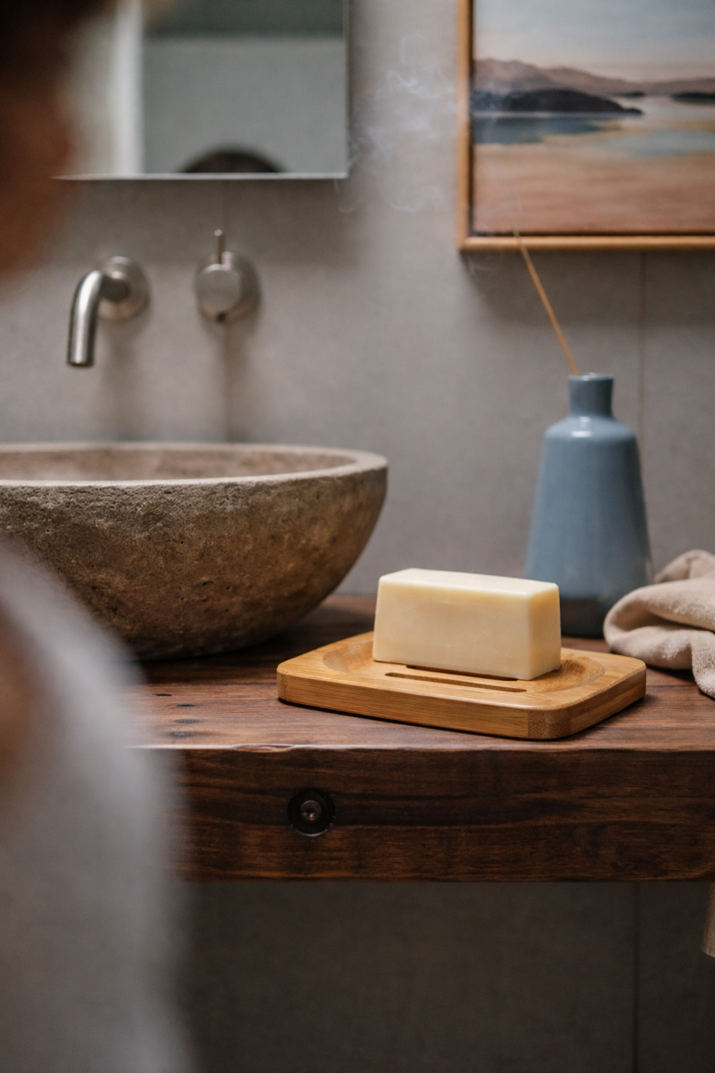 Jabonera de bambú Ecológica