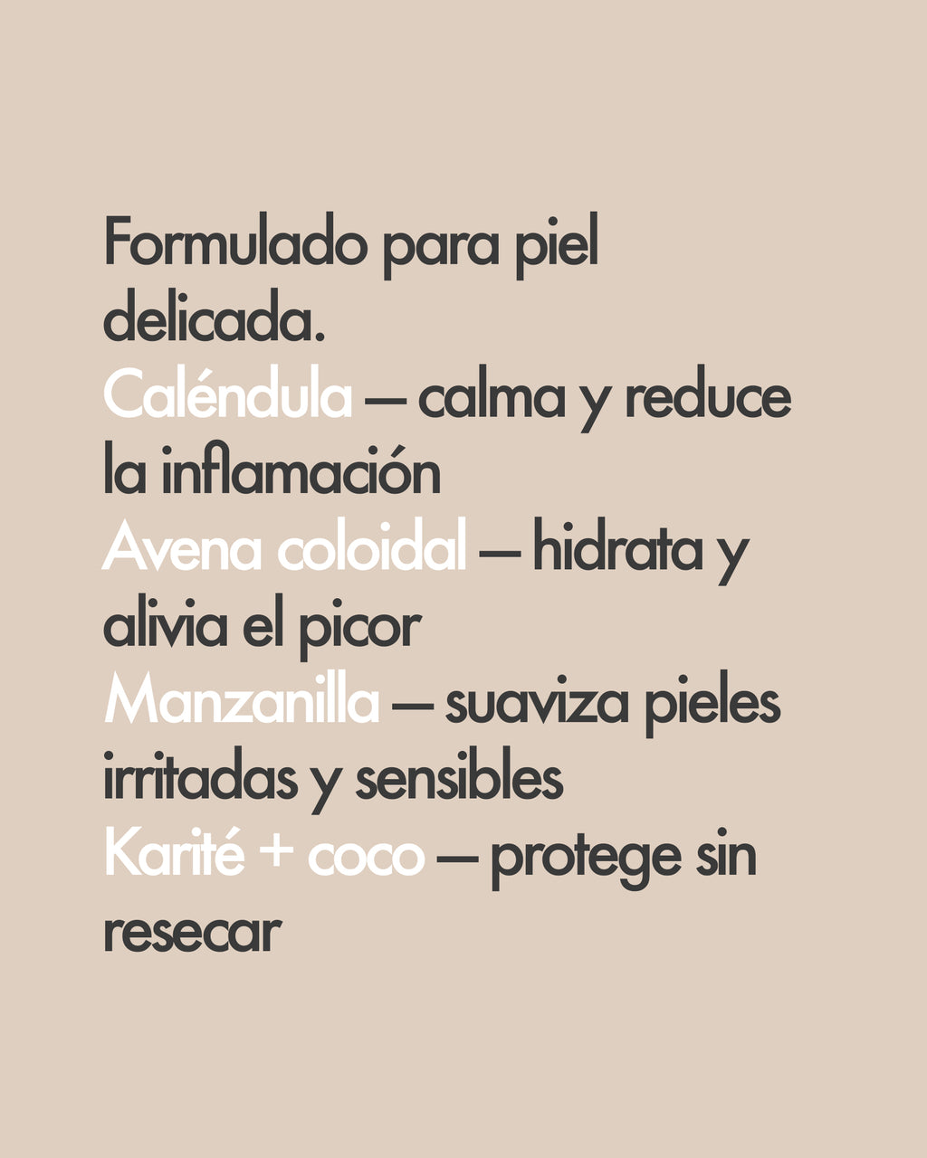 Jabón Sólido infantil calmante con Caléndula, Avena y Manzanilla
