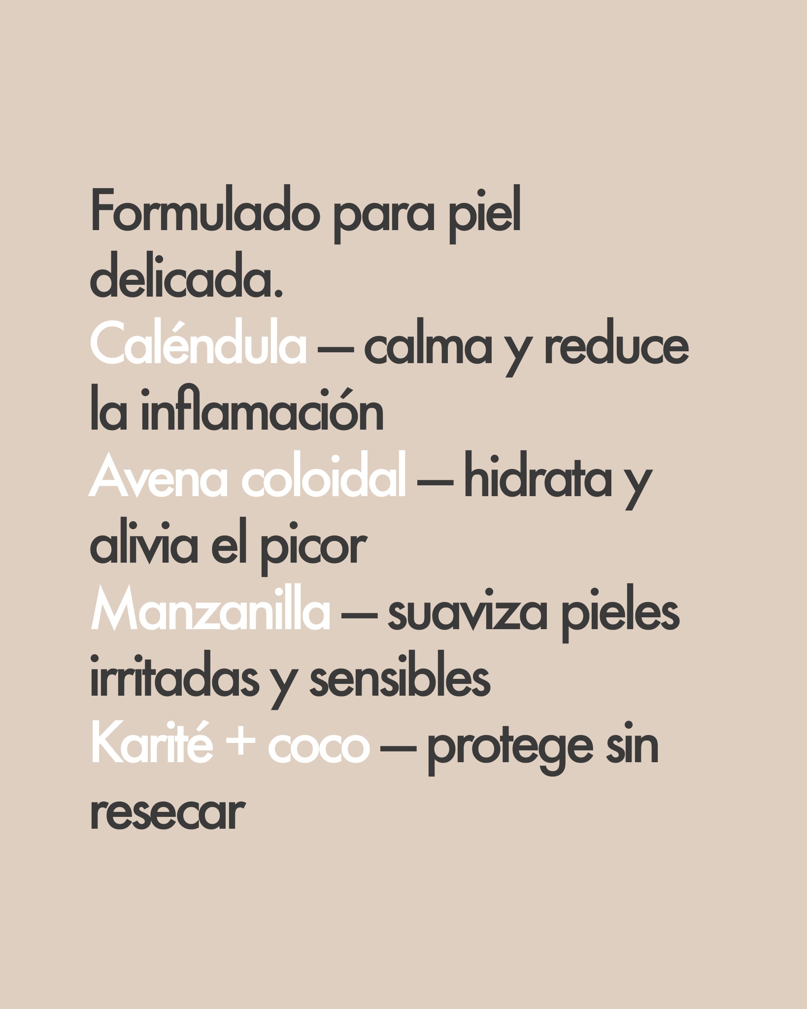 Jabón Sólido infantil calmante con Caléndula, Avena y Manzanilla