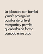 Conjunto Viaje o Gimnasio con jabón sólido + champú sólido + Jabonera portable (Rosa)