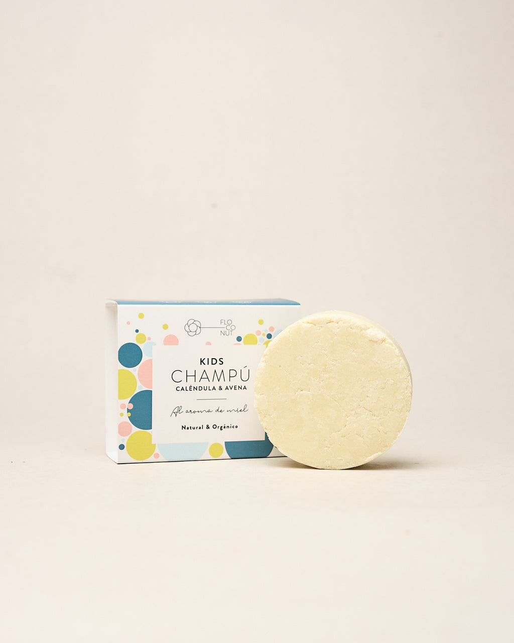 Champú Sólido infantil con Caléndula, Avena y Karité