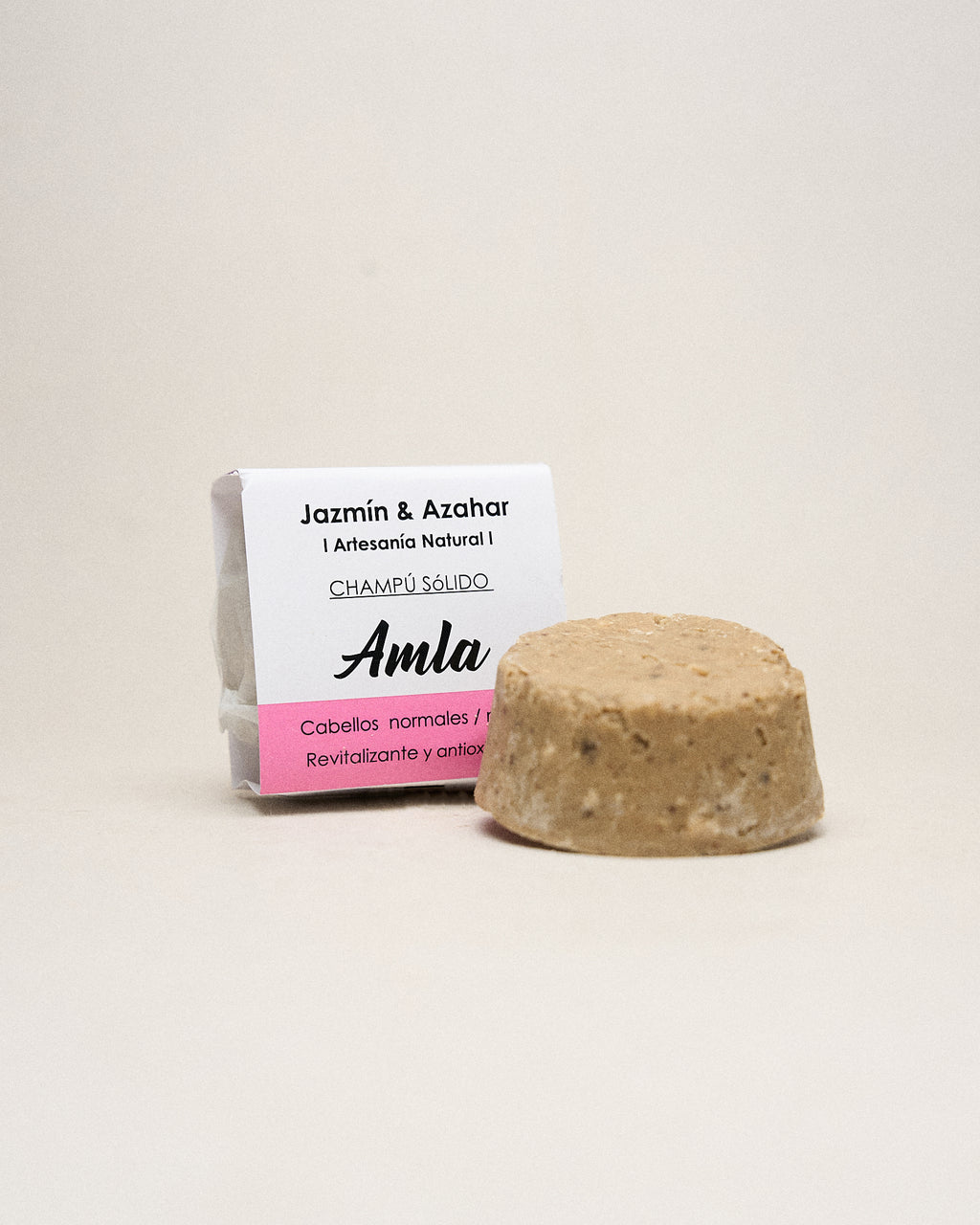 Champú Sólido para pelo normal o mixto con Amla bio rica en vitamina C