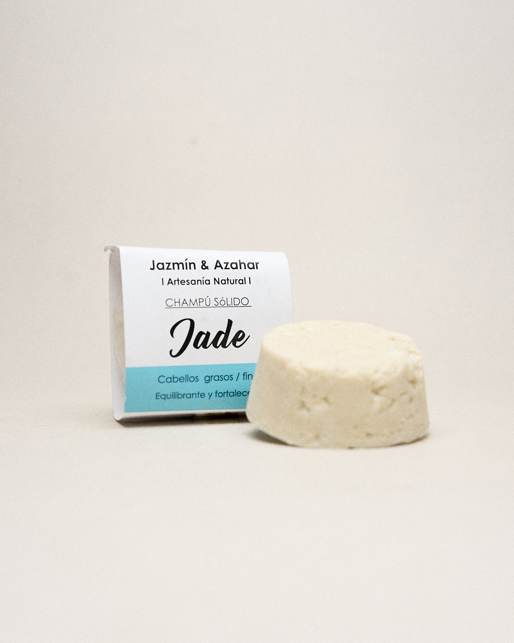 Champú Sólido para Pelo Graso con arcilla verde purificante
