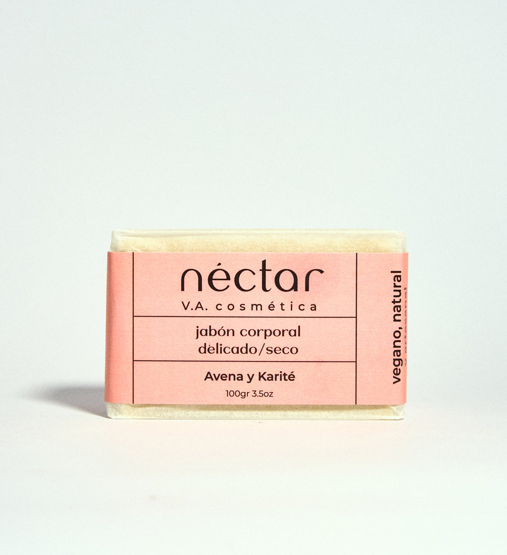 Jabón Corporal Avena y Karité