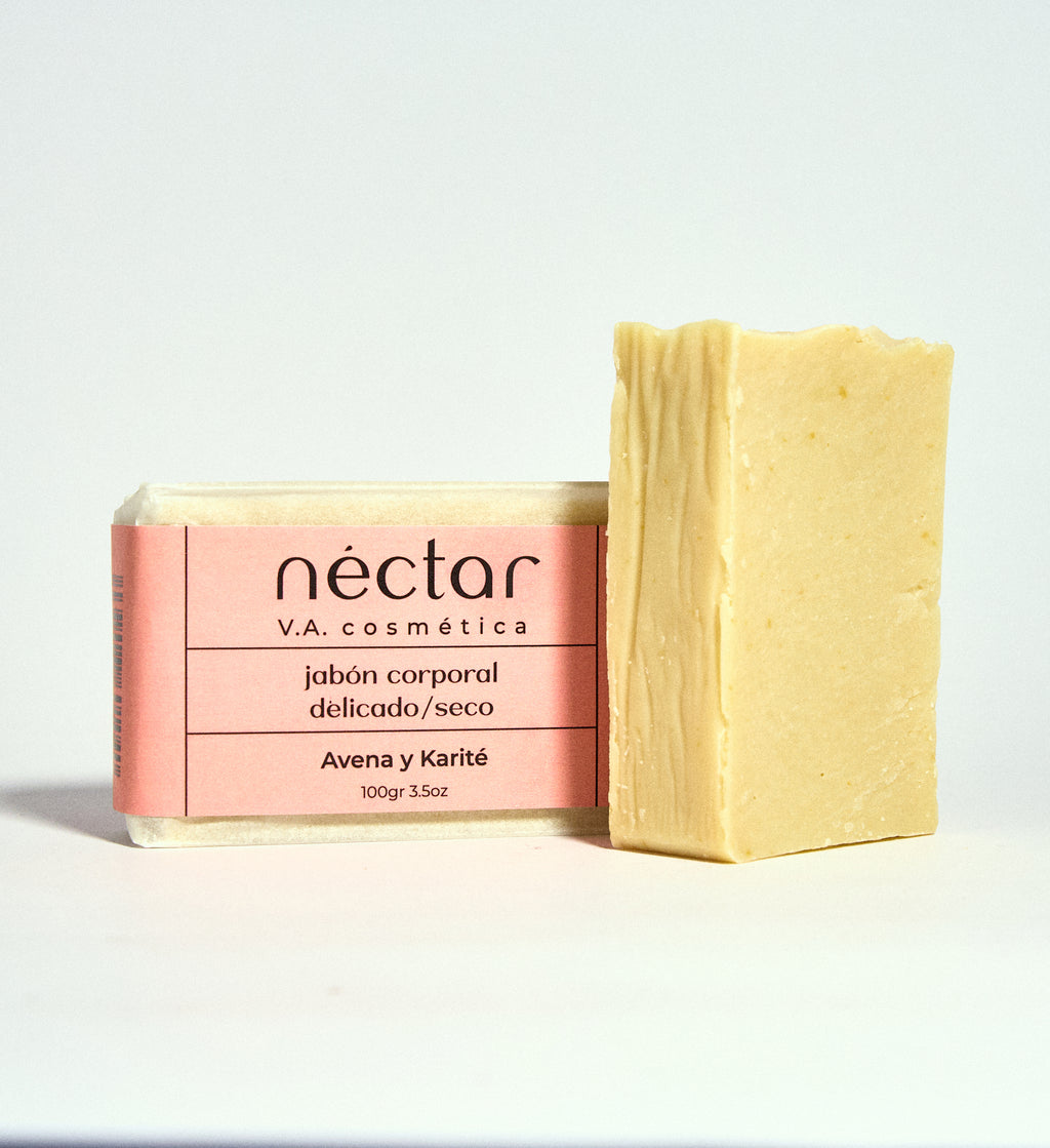 Jabón Corporal Avena y Karité