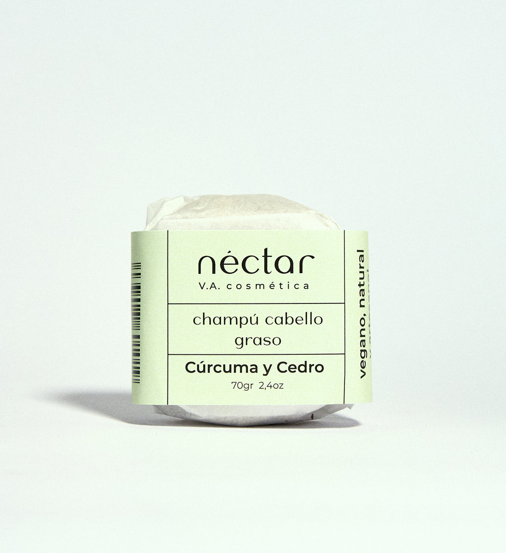 Champú Sólido Cúrcuma y Cedro
