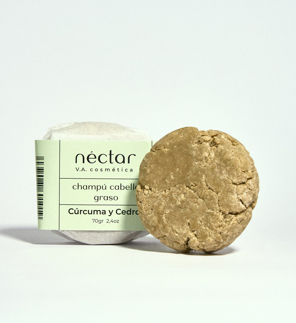 Champú Sólido Cúrcuma y Cedro