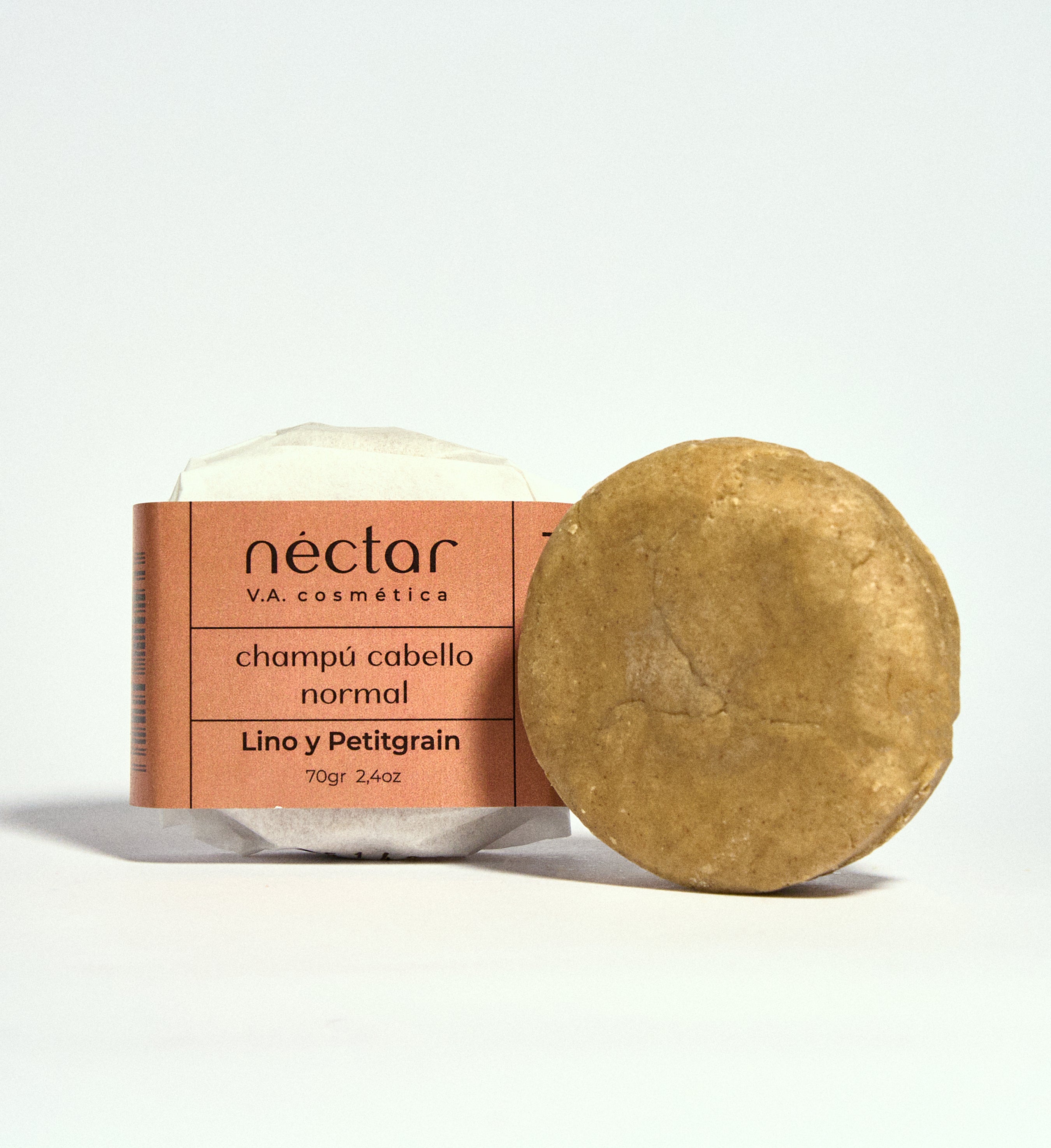 Champú Sólido Lino y Petitgrain