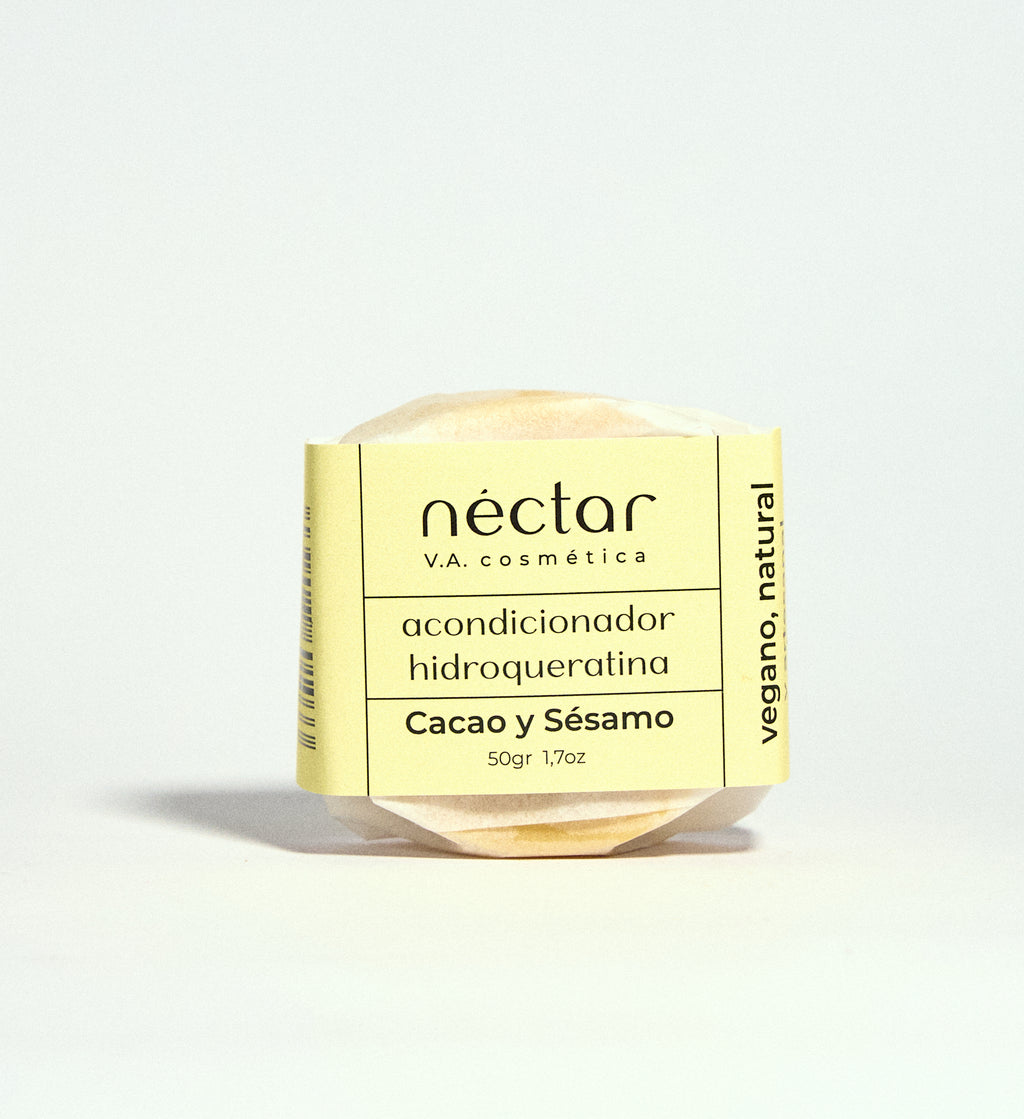 Acondicionador Sólido Cacao y Sésamo
