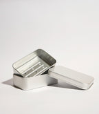 Jabonera metálica de viaje o gimnasio con drenaje interior