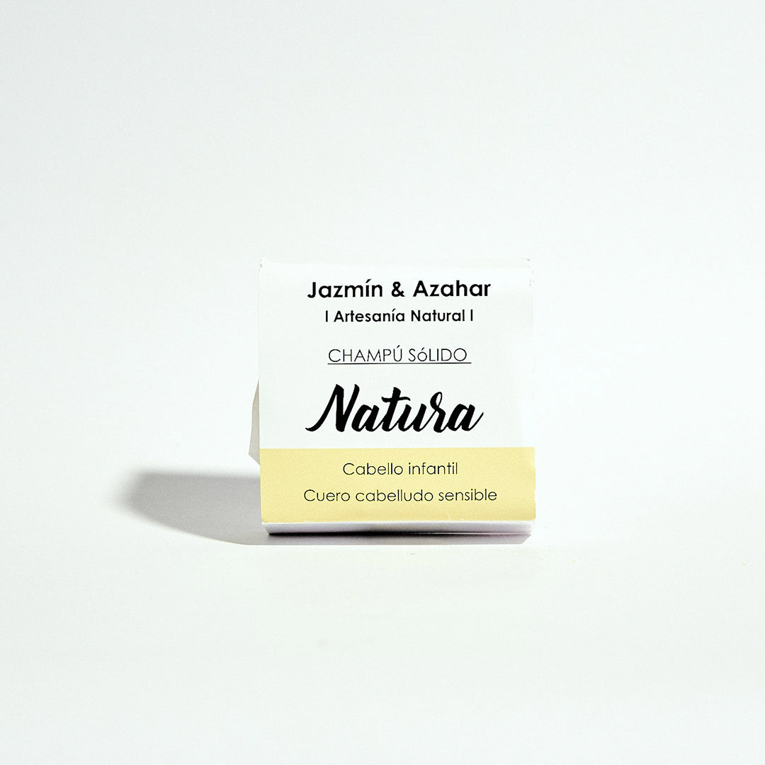 Champú Sólido NATURA - Jazmín & Azahar