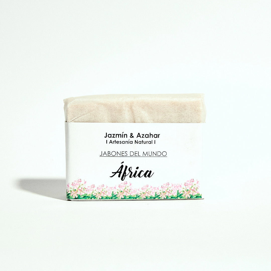 Jabón Corporal ÁFRICA para piel seca y madura - Jazmín y Azahar