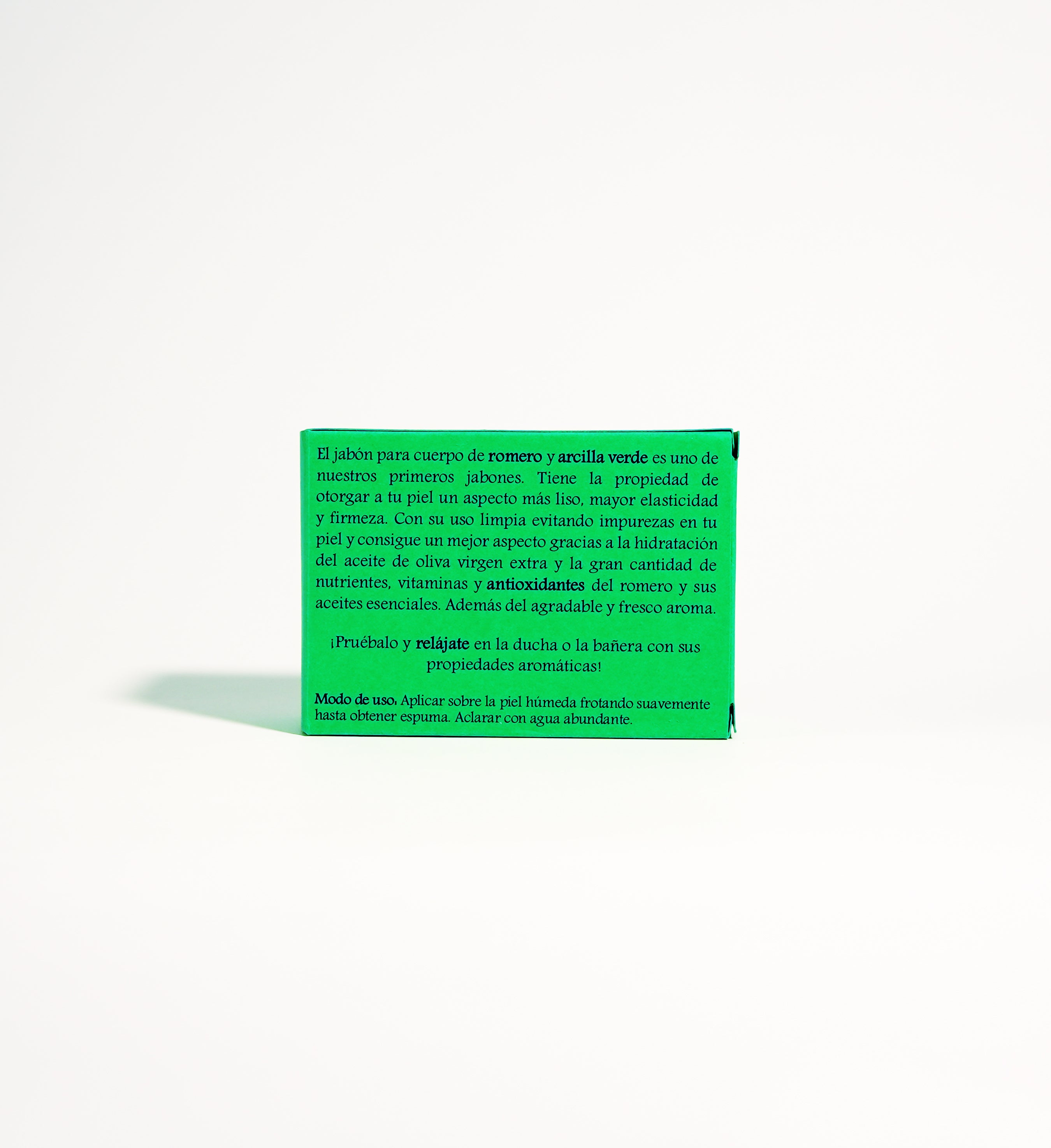 Jabón Corporal  de Romero y Arcilla Verde